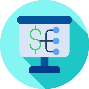 işletme finans para simgesi