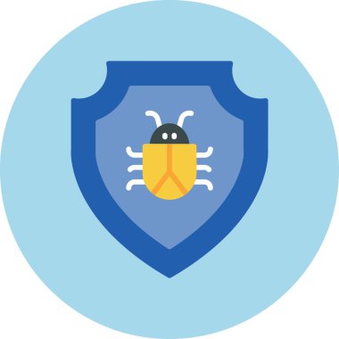 Koruma Ağı simgesi basit tasarım