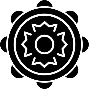 dişli simgesi vektör illüstrasyonu