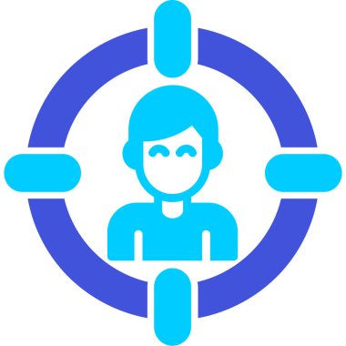 Ofisteki insanların vektör çizimi