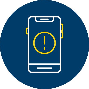 cep telefonu ikonu vektör illüstrasyonu