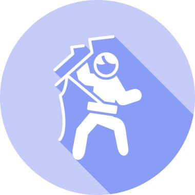 Bir kadının vektör illüstrasyonu