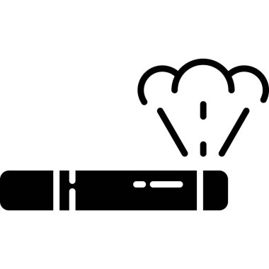 Termometre simgesi. Vektör illüstrasyonu