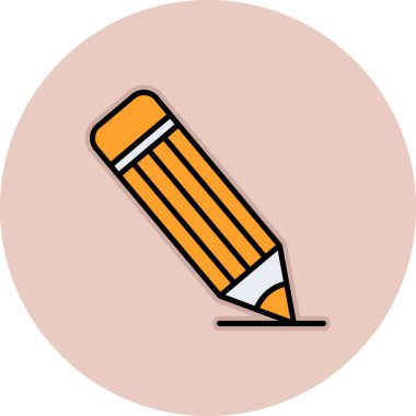 kalem simgesi vektör illüstrasyonu