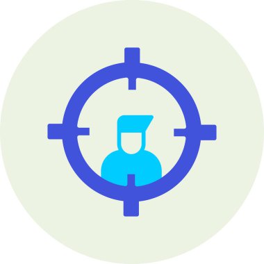 Modern bir simgenin vektör illüstrasyonu