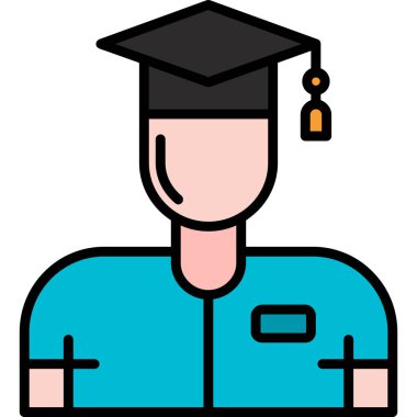 Üniversite mezuniyet başlığı simgesi