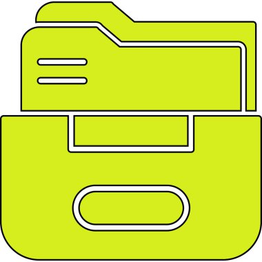 Dosya. Web simgesi basit illüstrasyon