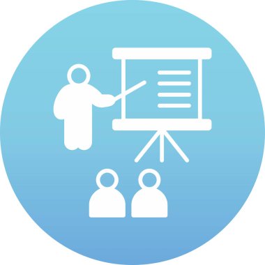 Kolayca düzenleyebilen veya düzenleyebilen iş toplantısı Vektör simgesi