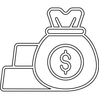 çanta para dolar simgesi