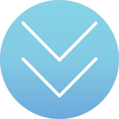 İşaret simgesini işaretle. Düz dizayn. 10 saniye..