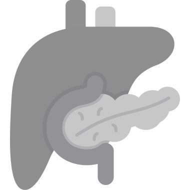 İnsan organı simgesi ana hatlarıyla doldurulmuş