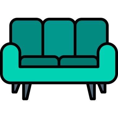 koltuk vektörü resimleme arkaplanı