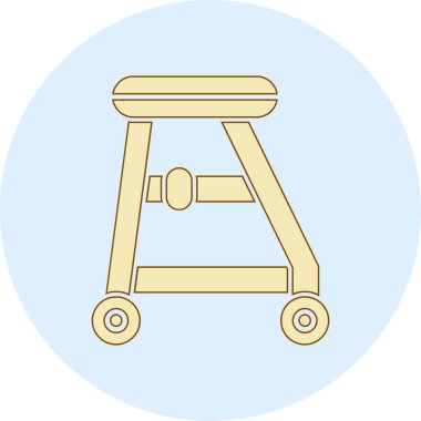 Modern simgenin vektör illüstrasyonu