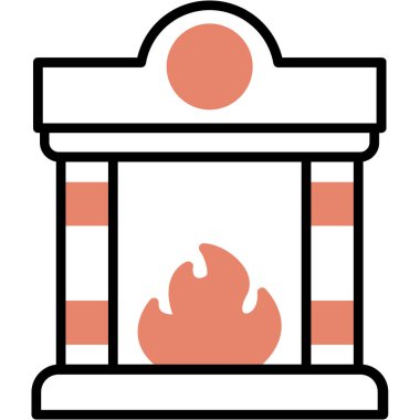 Simge vektör resimlemesini ateşle