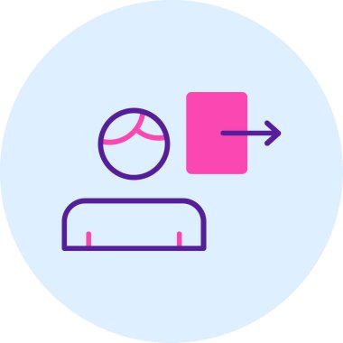 Bir araba simgesinin vektör illüstrasyonu