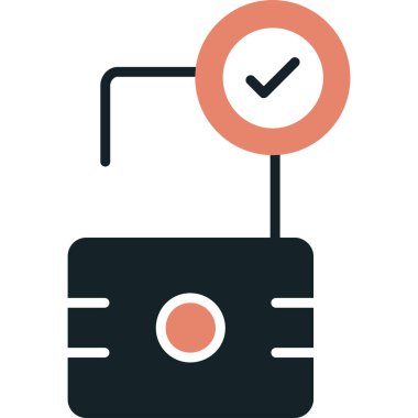 kamera simgesi vektör illüstrasyonu