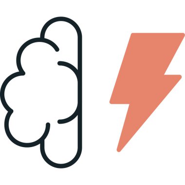 Bulut. Web simgesi basit tasarım