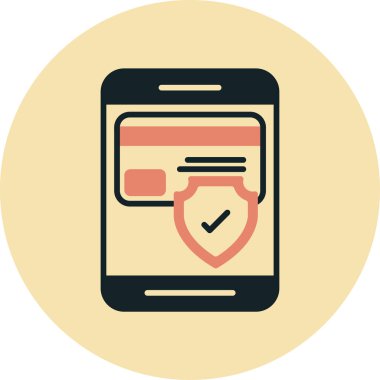 Cep telefonu. Basit resimleme