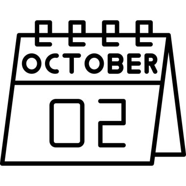 Takvim Eylül ikonu tasarımı