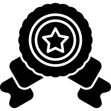 Basit vektör simgesi, yıldız çizimi