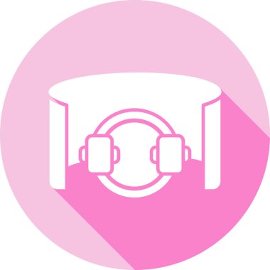 Modern simgenin vektör illüstrasyonu