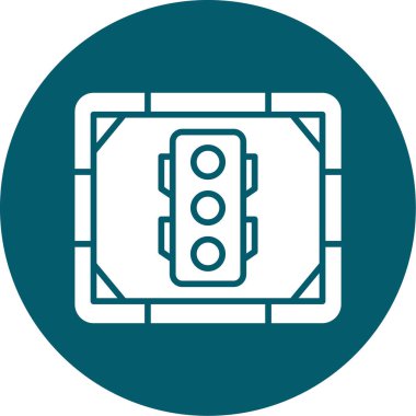 yol işareti vektör çizimi