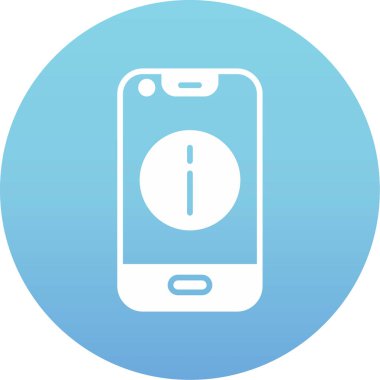 vektör telefon simgesi çizimi