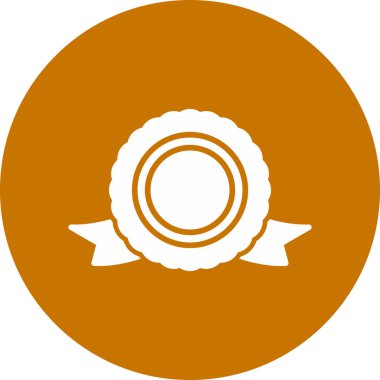 beautiful flower vector glyph icon