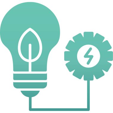 Elektrik dolgu simgesinin vektör illüstrasyonu