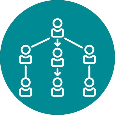 şebeke. Web simgesi basit illüstrasyon