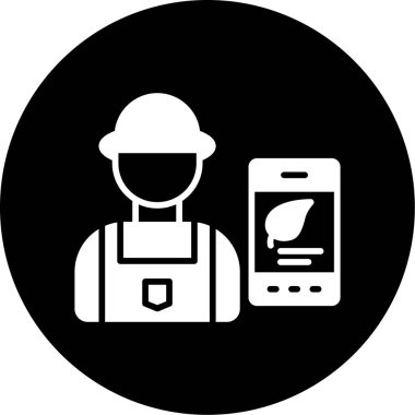 seo modern simgesinin vektör illüstrasyonu