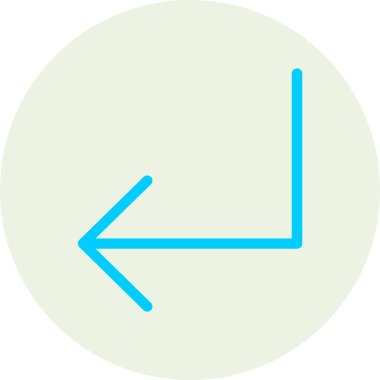 Yön ok ikonu vektör illüstrasyonu