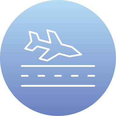 Uçak. Web simgesi basit tasarım