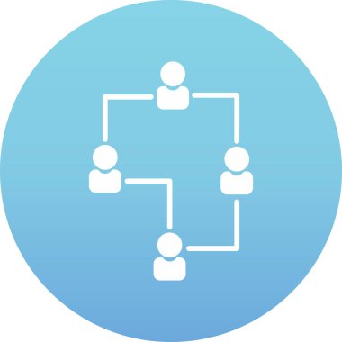 ağ simgesi. Vektör illüstrasyonu