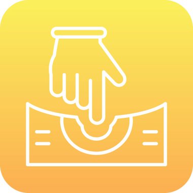 Modern b 'nin vektör illüstrasyonu eksik simgesi