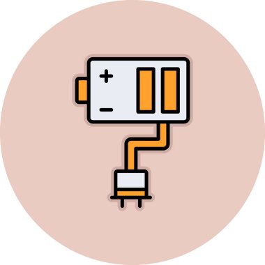 pil vektör illüstrasyonu