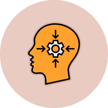 trend biçimi izole edilmiş arkaplanda yaratıcı simge