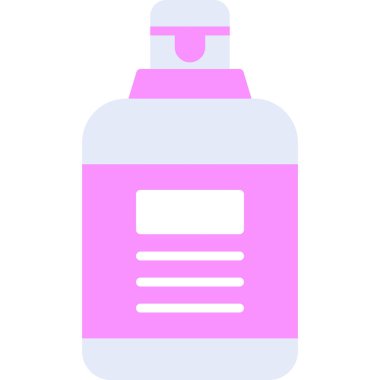 Şişe. Web simgesi basit illüstrasyon