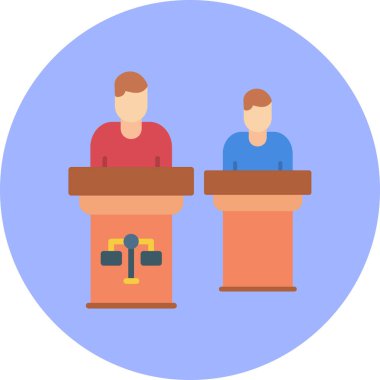 Hoparlör web simgesi, vektör illüstrasyonu