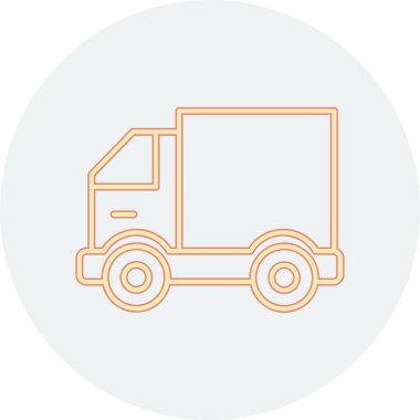 kamyon simgesi çizimi