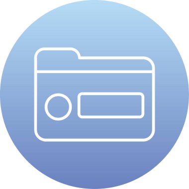 m-cüzdan simge vektör çizim