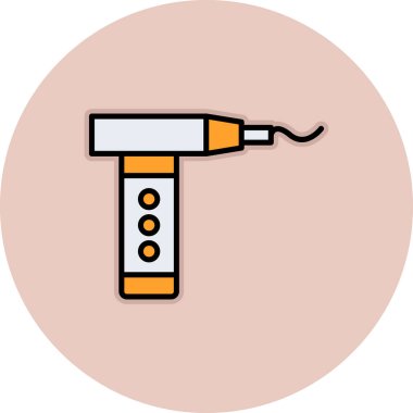 Boya fırçası. Basit resimleme