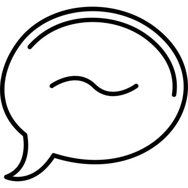 sohbet ileti iletişim simgesi