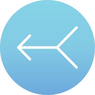 Arrow vektör simgesi illüstrasyonu