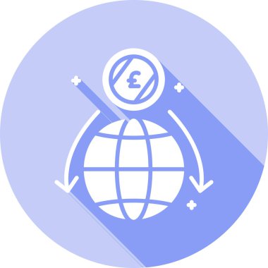 küresel ağ. Basit resimleme