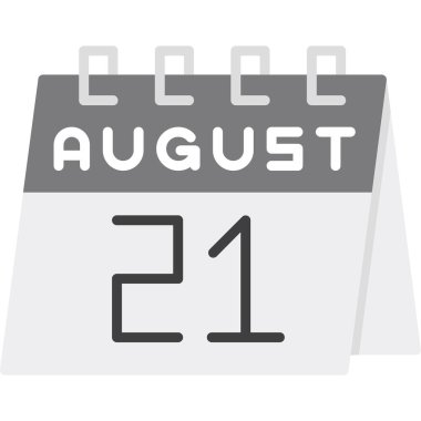 25 Ağustos takvim simgesi