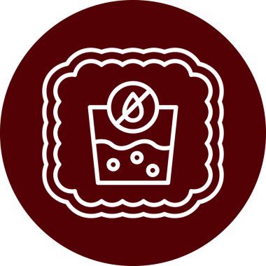 Gıda simgesinin vektör illüstrasyonu