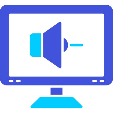 video simgesi vektör illüstrasyonu