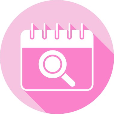 Ara. Web simgesi basit illüstrasyon