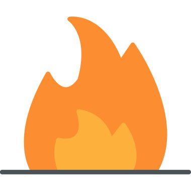 Ateş Ateşi. Basit illüstrasyon